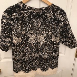 Black and crew sweatshirt-JCrew size large